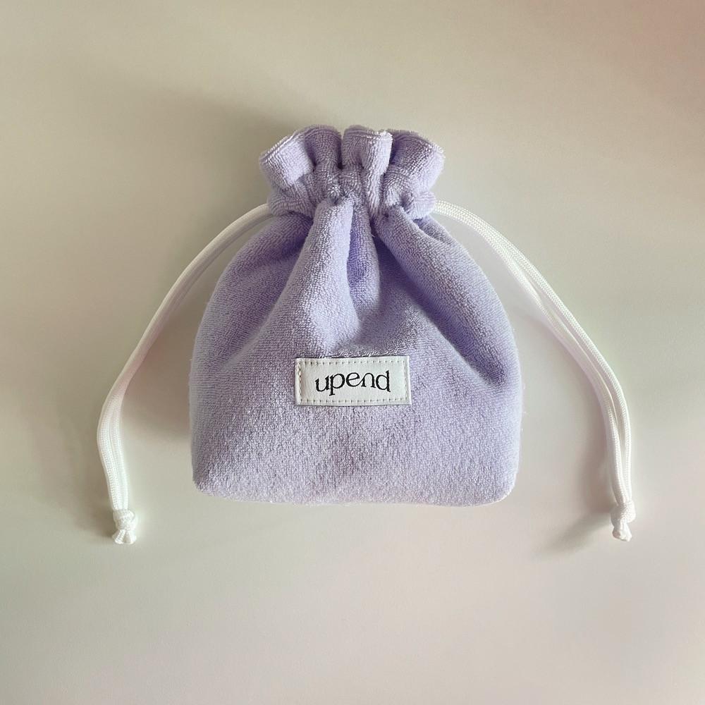 테리 스트링 파우치 Terry String Pouch (lavender)