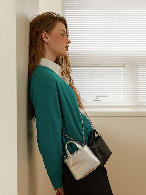 mini toast bag - silver