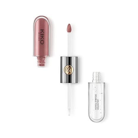 Kiko Milano Unlimited Double Touch 120 | Liquid Lipstick With A Bright Finish In A Two-step Application. Lasts Up To 12 Hours*. No-transfer base Colour.