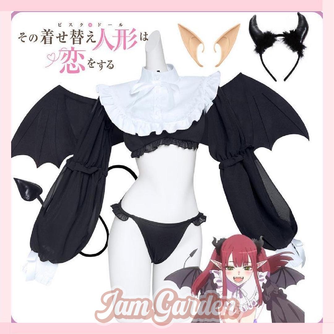 My Dress-Up Darling KITAGAWA MARIN cos little devil suit - XS / All Set(Wigs not included)