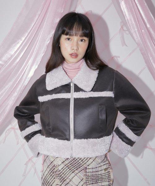 마가린핑거스(MARGARIN FINGERS)  FLUFFY CROP MUSTANG (DARK BROWN) - 사이즈 & 후기 | 무신사