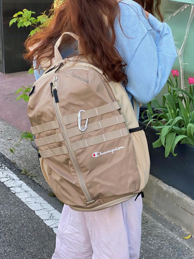 [Champion] 스크립트 로고 스토리지 쉘 백팩, storage backpack
