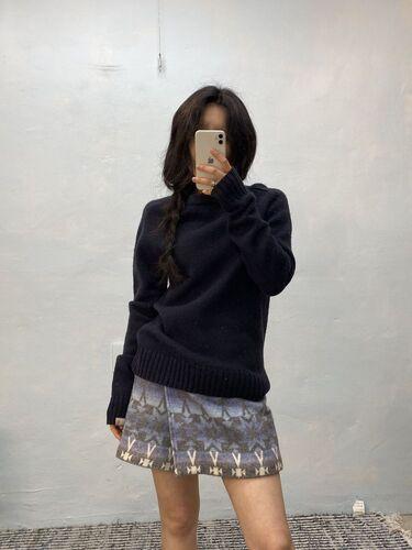 Carhartt navy wool sweater