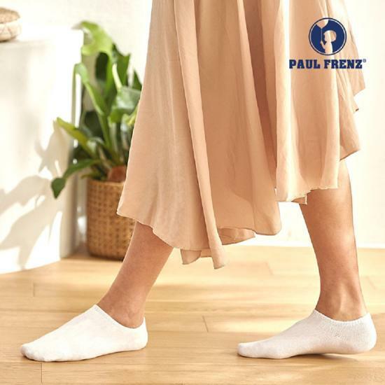 [폴프랜즈] 원사이즈 페이크삭스 화이트 3족세트