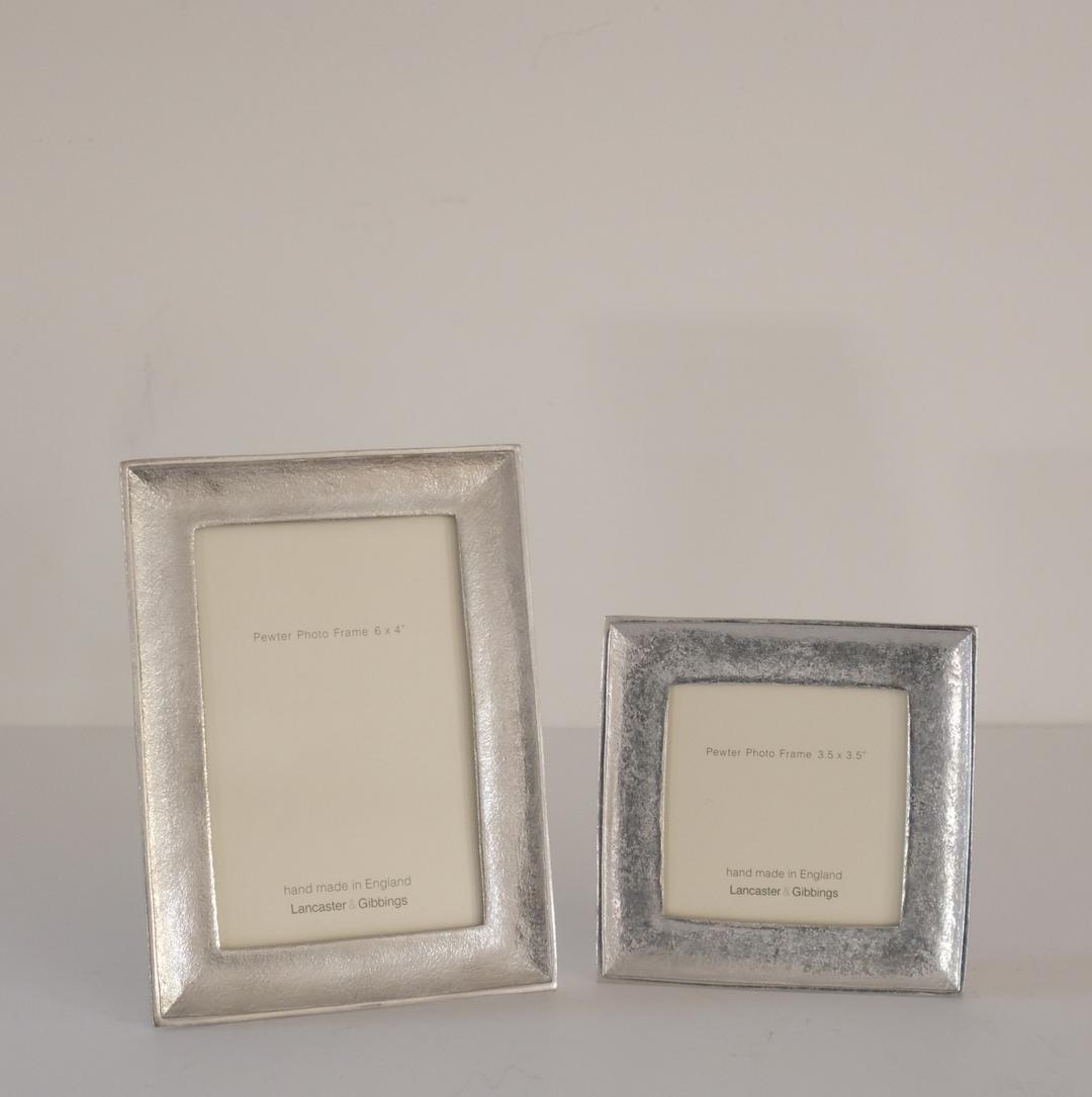 Lancaster&Gibbings Kingston Pewter Photo Frame (2sizes)
