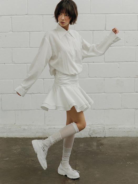 Shirts Low Mini One-Piece_3color