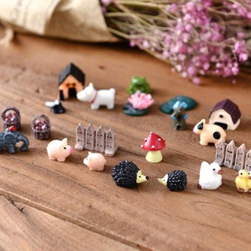 테라리움 화분 정원 악세사리 동물시리즈