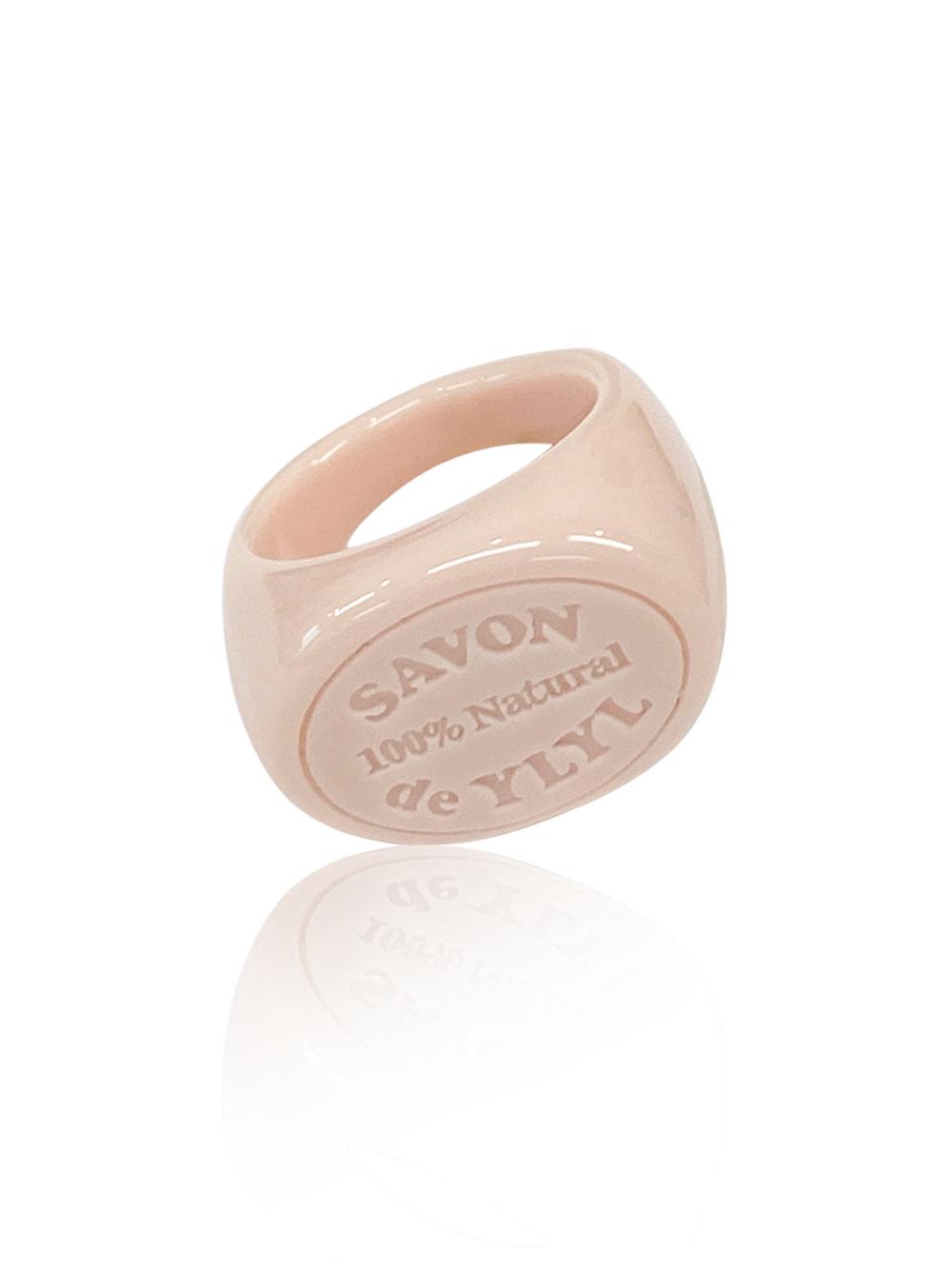 Mini soap 증정🧼 Savon ring, NUDE