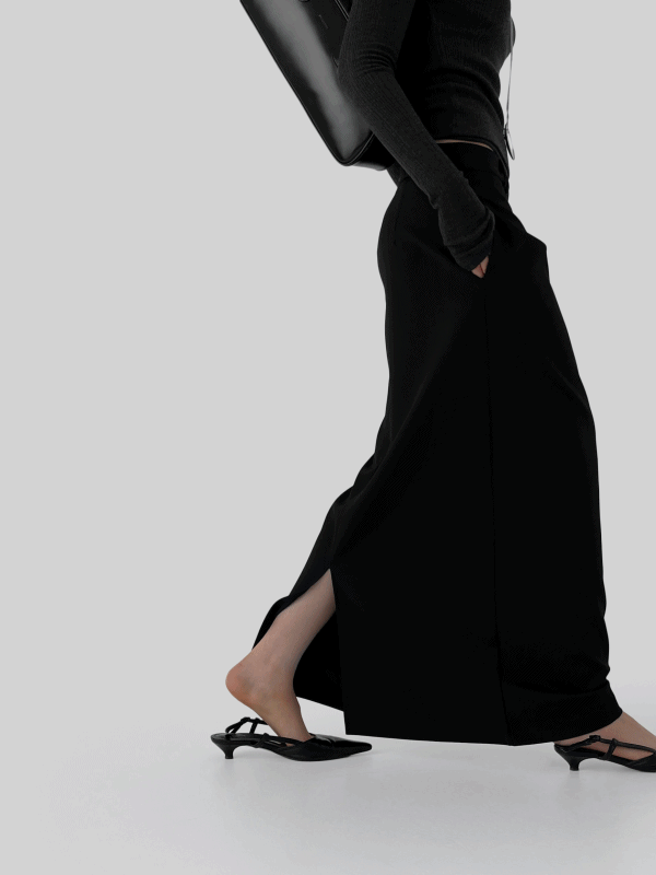 로우맥시스커트