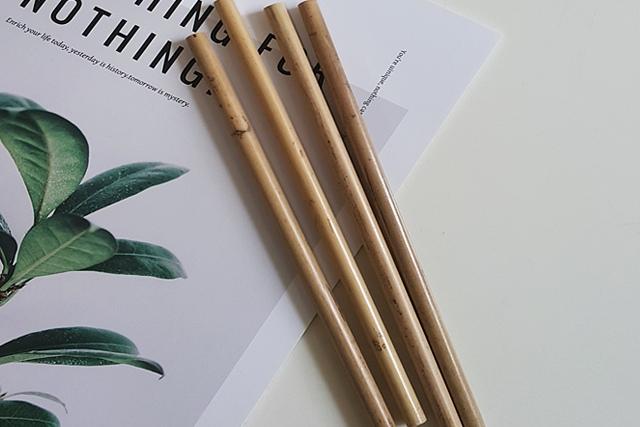 대나무 빨대  나무 빨대