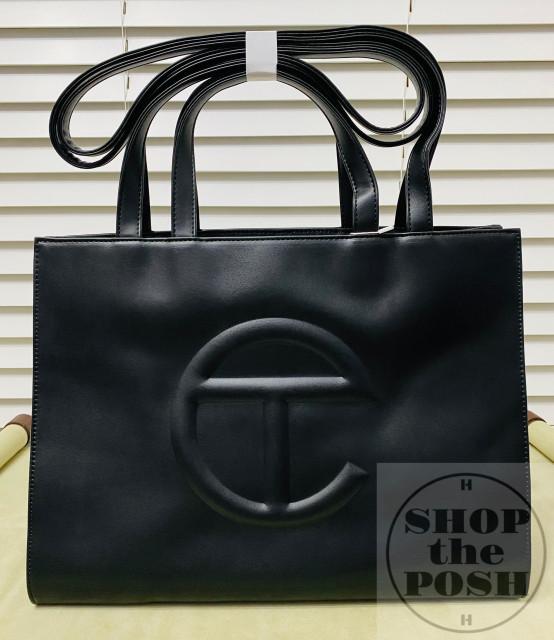 텔파백 미듐 블랙 텔파 가방 TELFAR