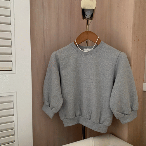 로니맨투맨_5color  데일리룩/오피스룩/러블리/키작녀/맨투맨/반팔맨투맨/맨투맨코디/꾸안꾸/편한옷/러블리룩/데이트룩