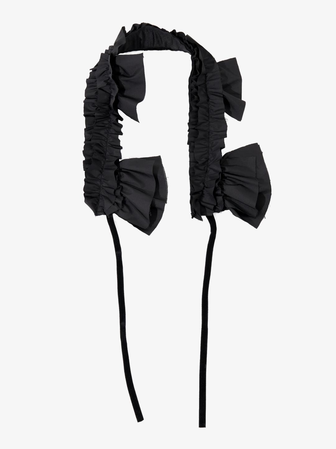 Ruffle Belt_Black