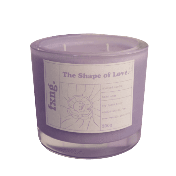 (Fxng!) Shape of Love Candle