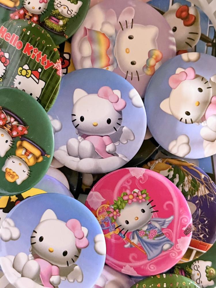 (랜덤) 고전 키티 뱃지 브로치