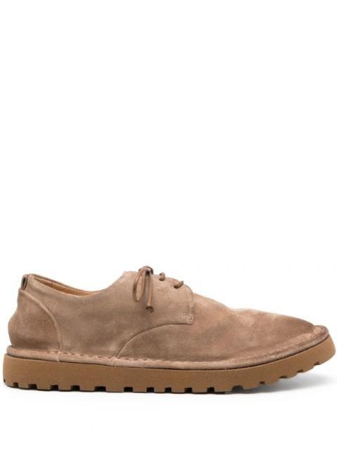 마르셀 산크리스파 알타 포미스 스웨이드 더비 슈즈 MMG112M