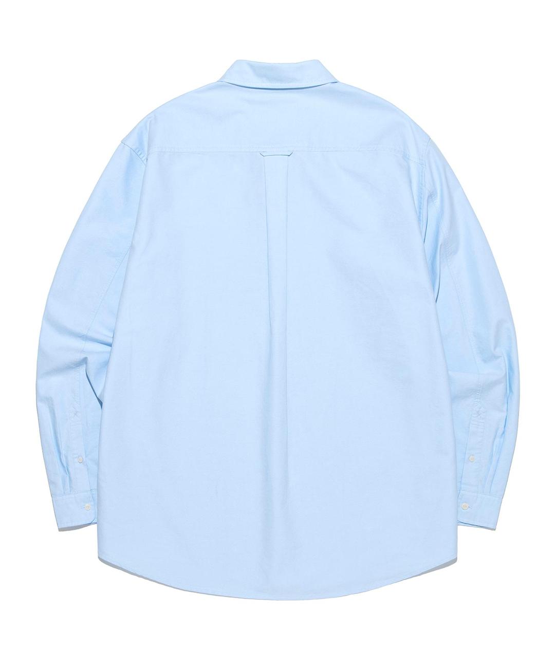 로코 포켓 옥스포드 셔츠 라이트블루