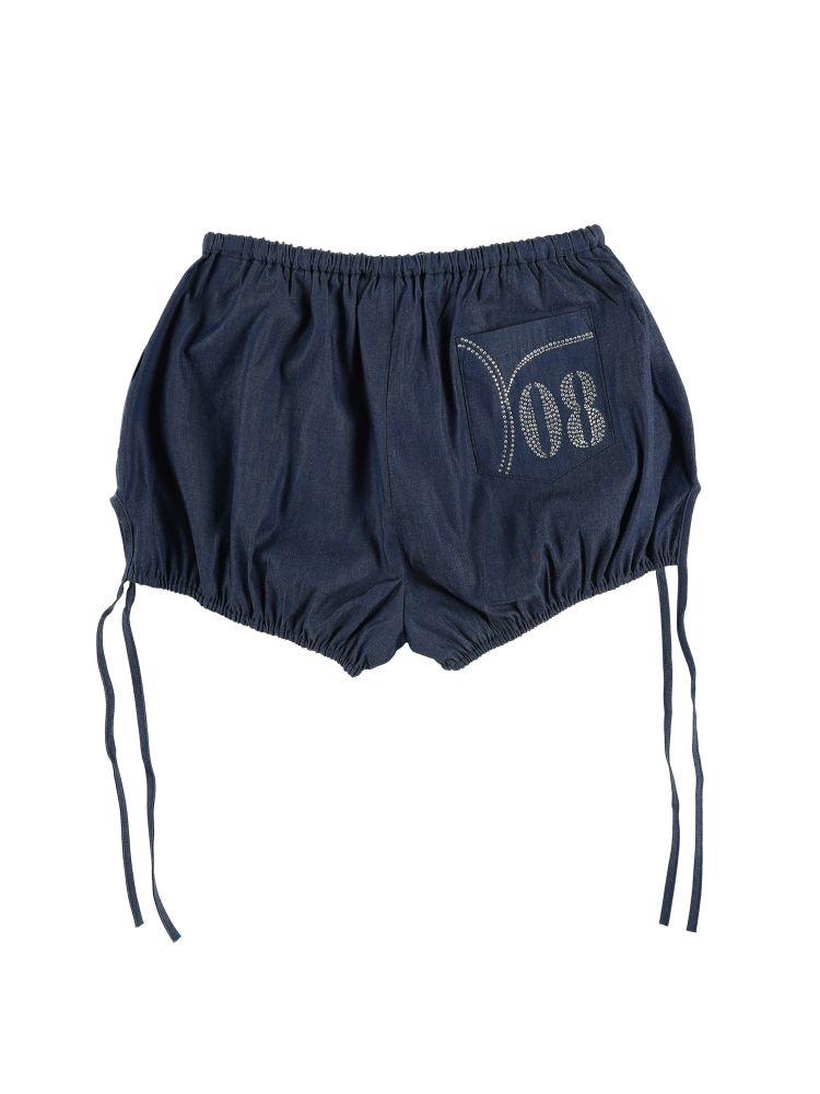 PUMPKIN TWINKLE DENIM SHORTS (BLUE) : 온스카 ONSKA