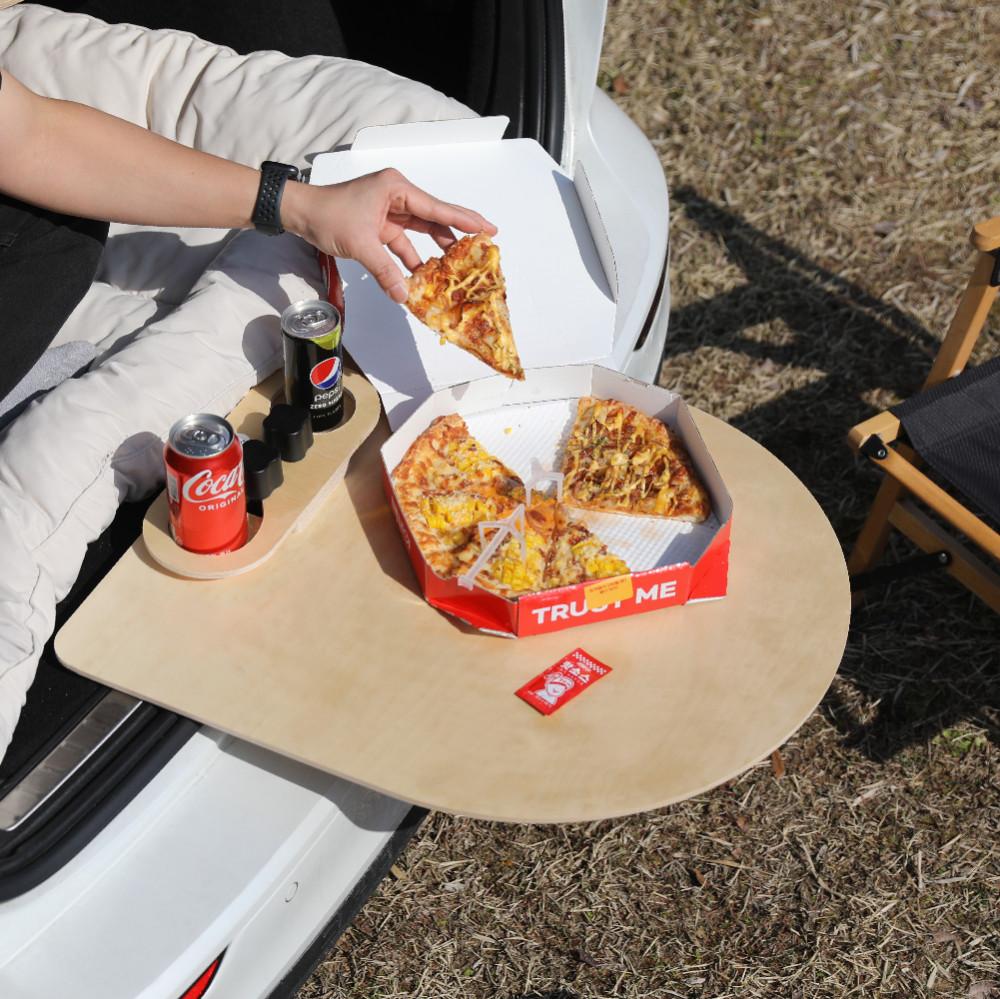 카니멀라이프 차박 테일 테이블 트렁크 꼬리테이블 캠핑 식탁 차량용 우드테이블 토요요 : 카니멀라이프