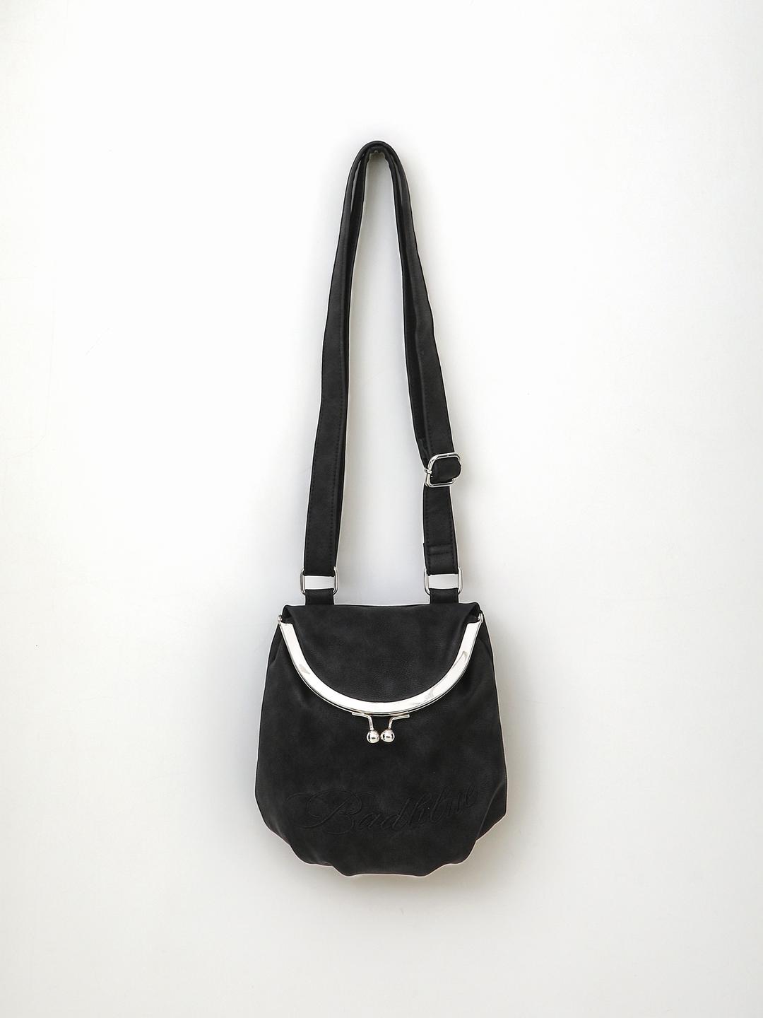 Leather Bao Bag Black