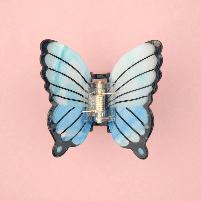 [COUCOU SUZETTE] 쿠쿠수제뜨_Blue Butterfly 나비 헤어 집게핀
