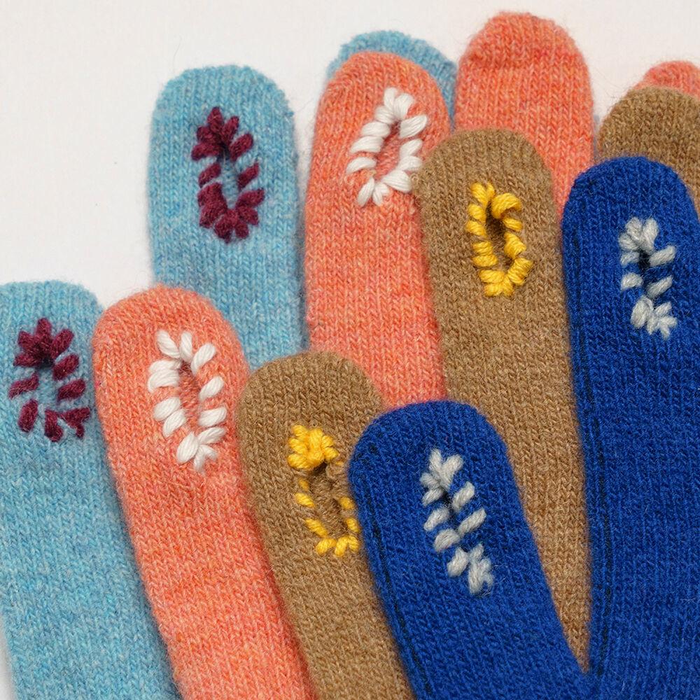 투홀 핑거 터치장갑