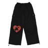 Heart logo sweat pants ( BLACK )