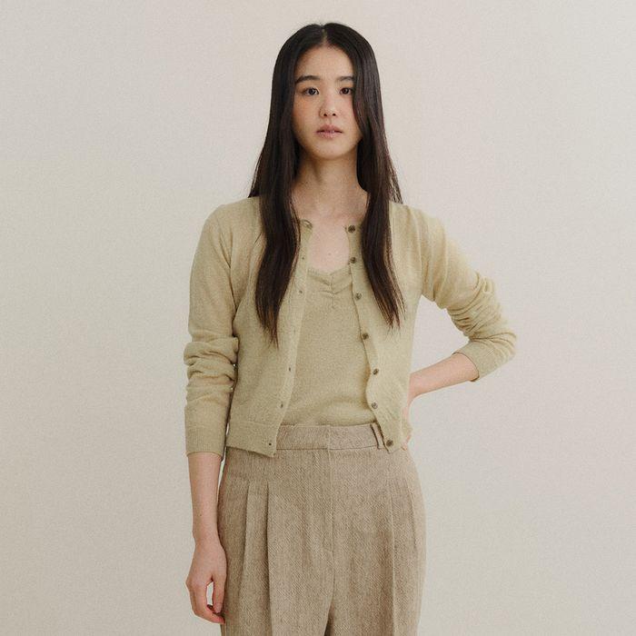 [3차리오더]AUBE KNIT SET (OLIVE)