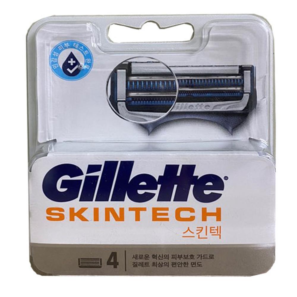 질레트 스킨텍 면도날 4입/국내유통 독일산 정품