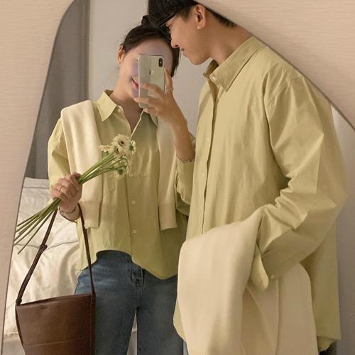 [커플] 페이퍼커플셔츠