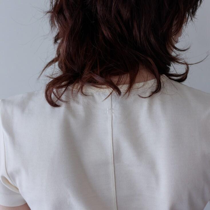 [2차입고, M 예약배송] [JAPANESE FABRIC] The Cotton Baby T-Shirt (Off White)