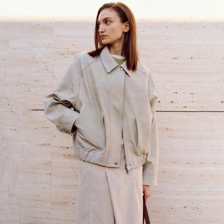 이런 상품 어때요? [루에브르] Marvel Faux Leather Blouson Jumper SL5SJ147-L4