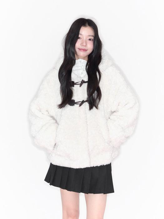 Fur Hoodie Jacket (2colors)