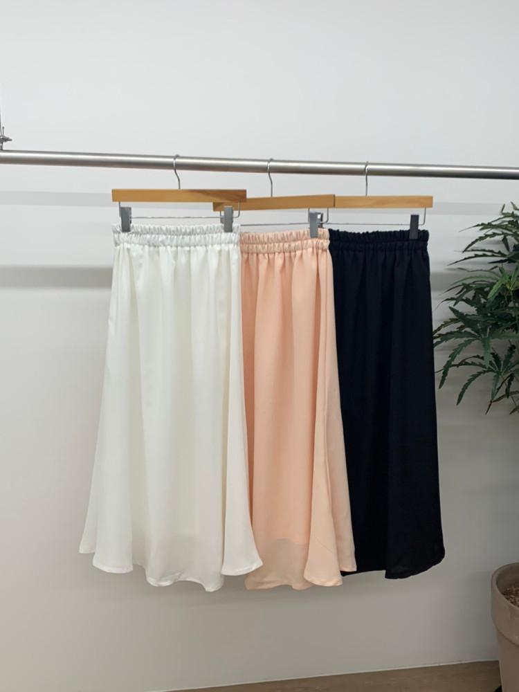 [제작] 디어 머메이드 롱 스커트 ( 아이 피치 블랙 )