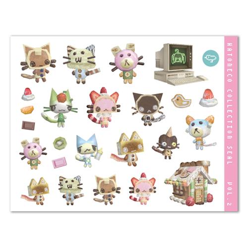 [hato] 하토네코 컬렉션 씰 vol.2