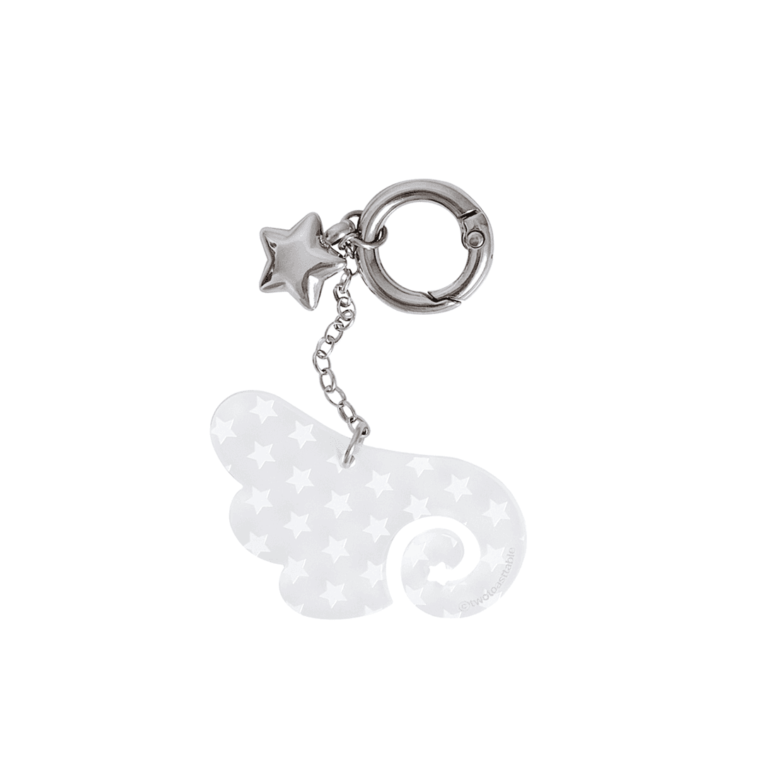 Angel wing keyring (Left)