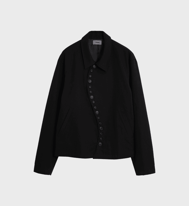 S Button Jacket (Black)