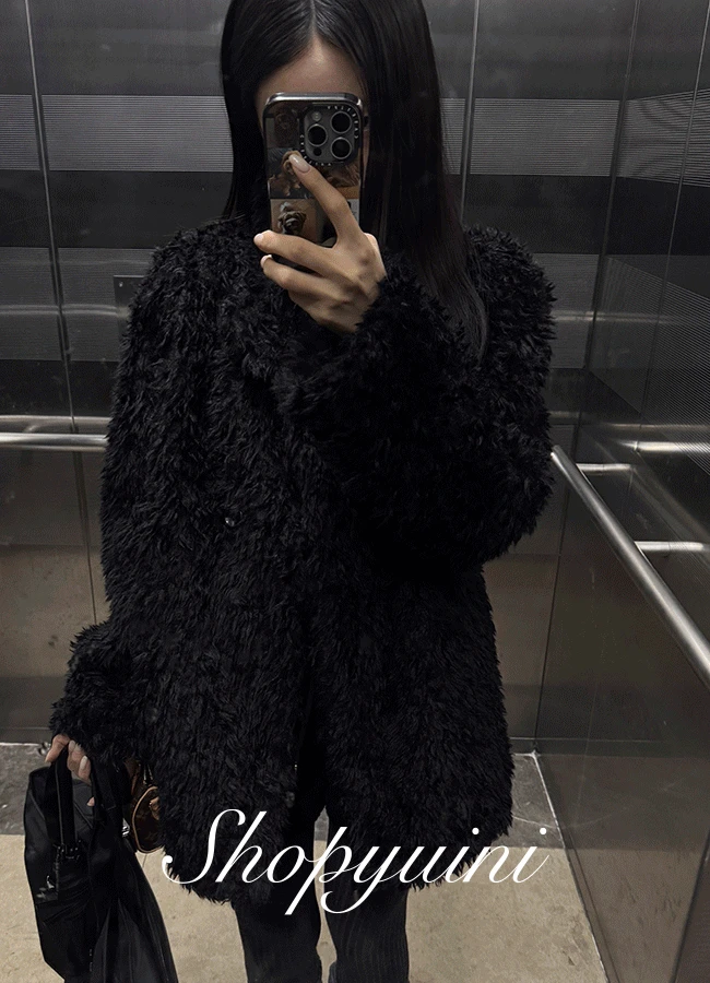 Ounce fur jacket (2color)