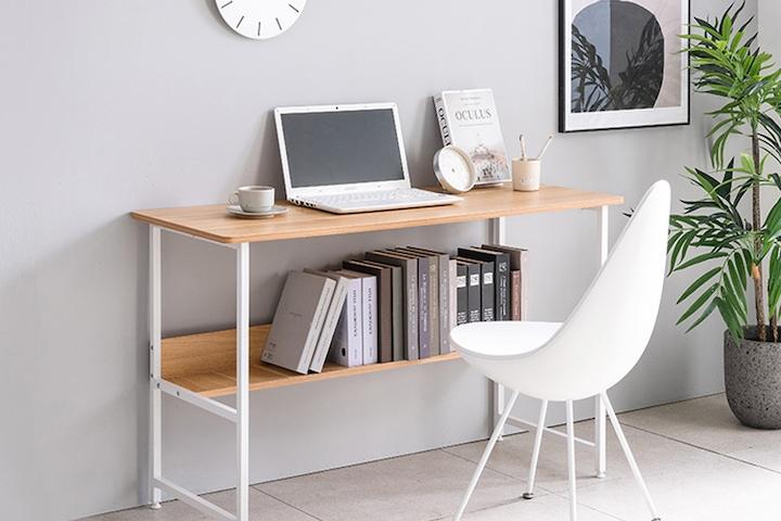 카라 컴퓨터책상 800 1000 1200 테이블 2color