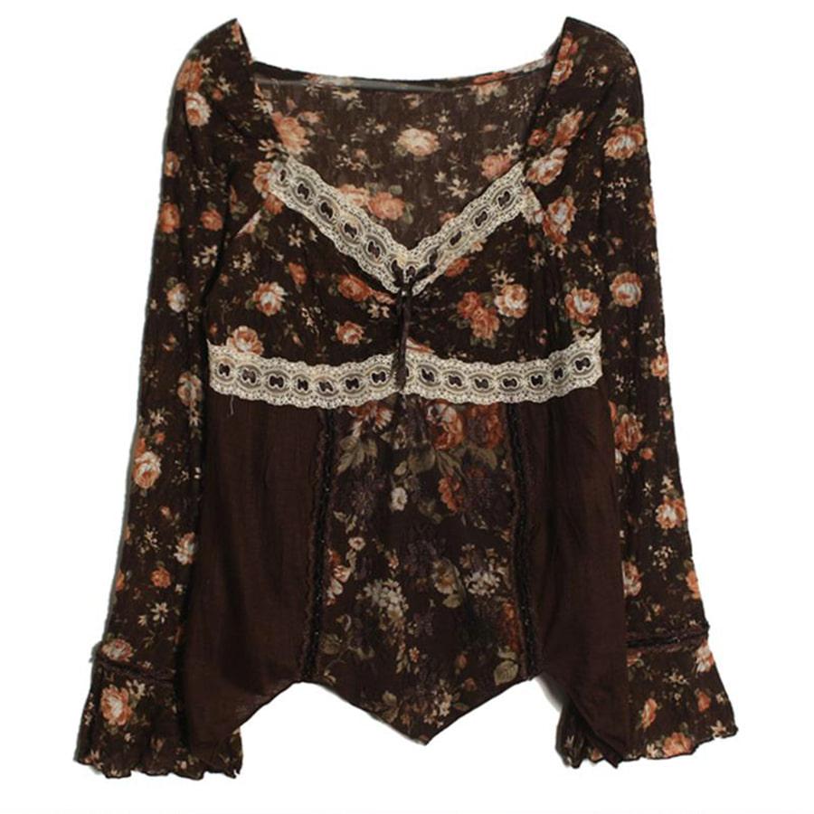 flower blouse