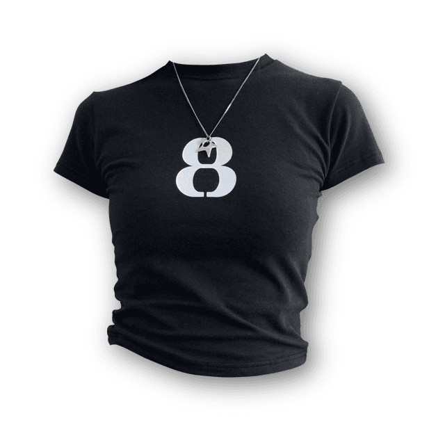 Kendall 8 Cropped T-shirt - 3colors