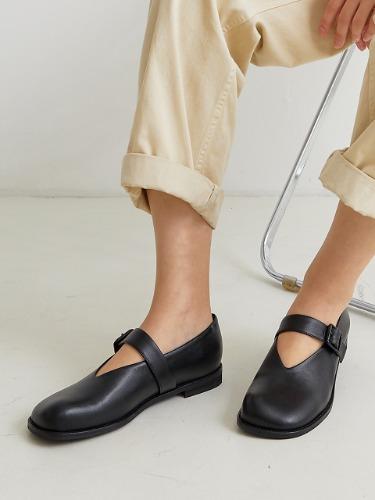 BKB20302 PEBBLE MARYJANE LOAFER BLACK