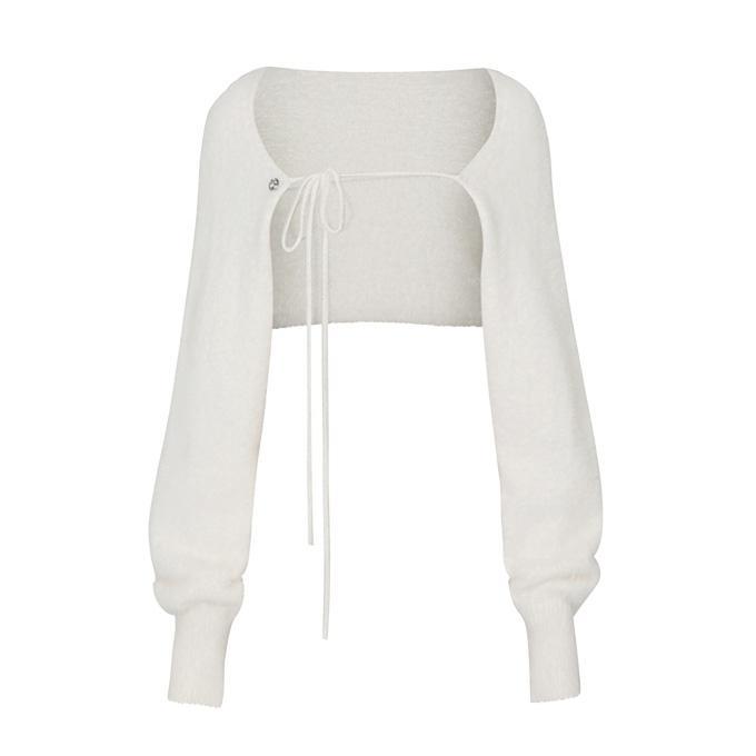PETAL BOLERO white [9월25일 예약 배송]