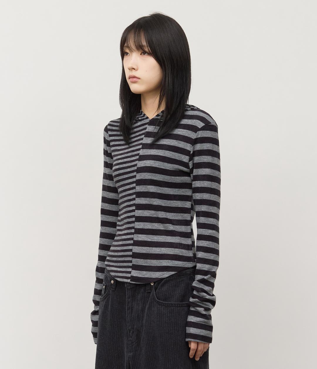 (W) Lights Knitted Hoodie (3color)