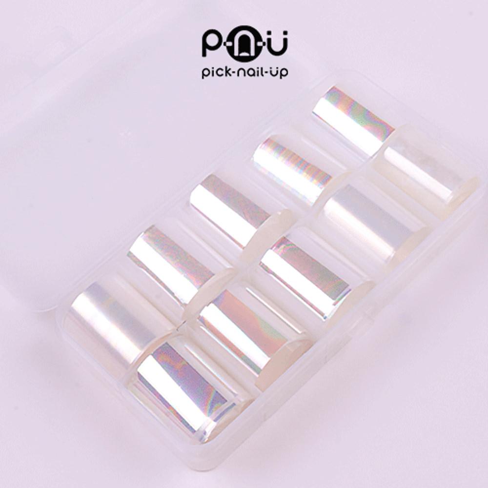 [픽네일업] 오로라 홀로그램 필름 10종 - 네일아트 호일필름