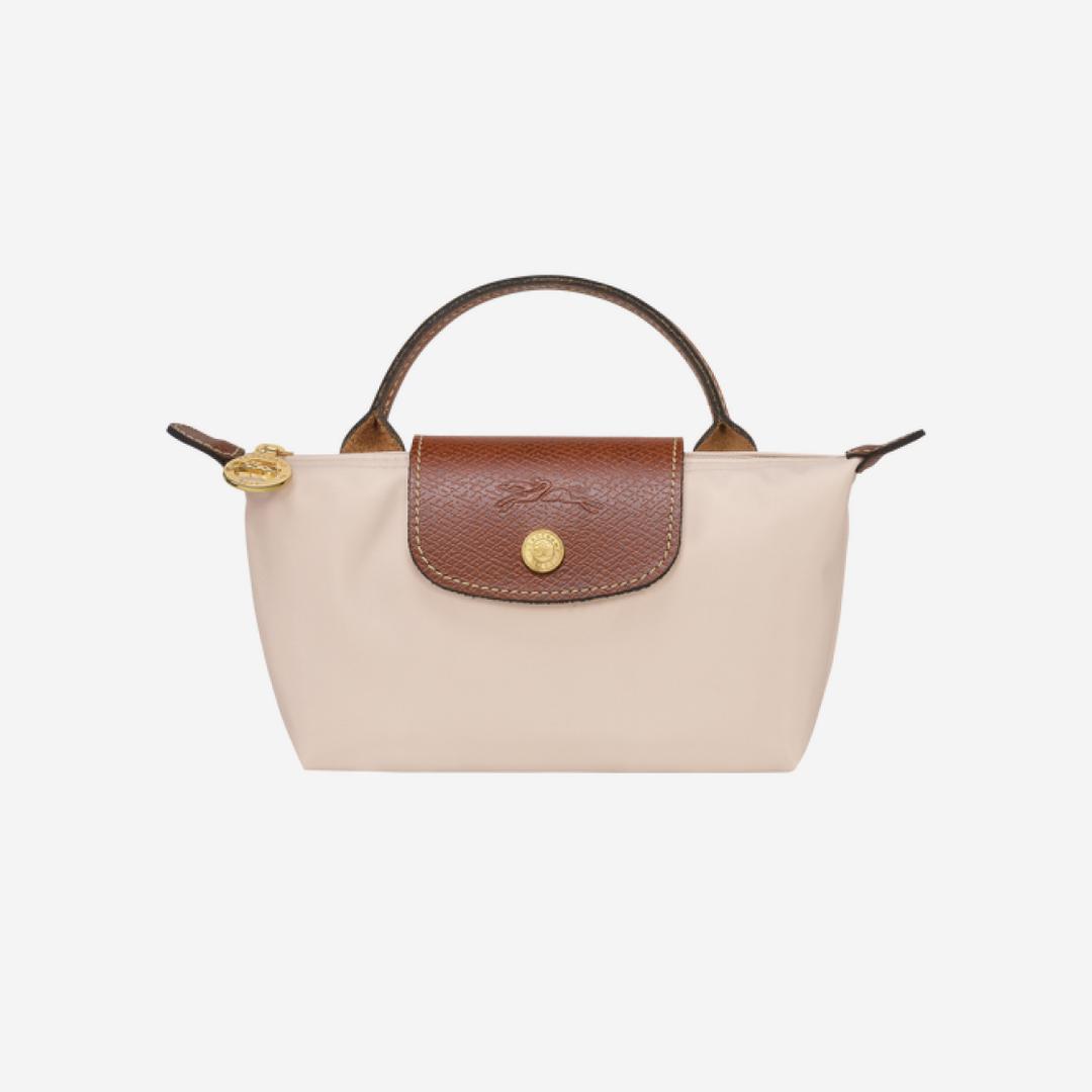 Longchamp Le Pliage Original Handle Pouch Paper