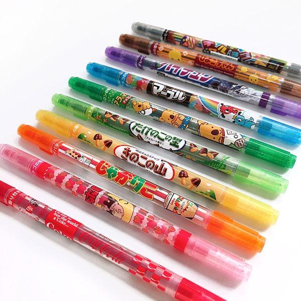 과자 시리즈 향기 컬러 형광펜 1탄