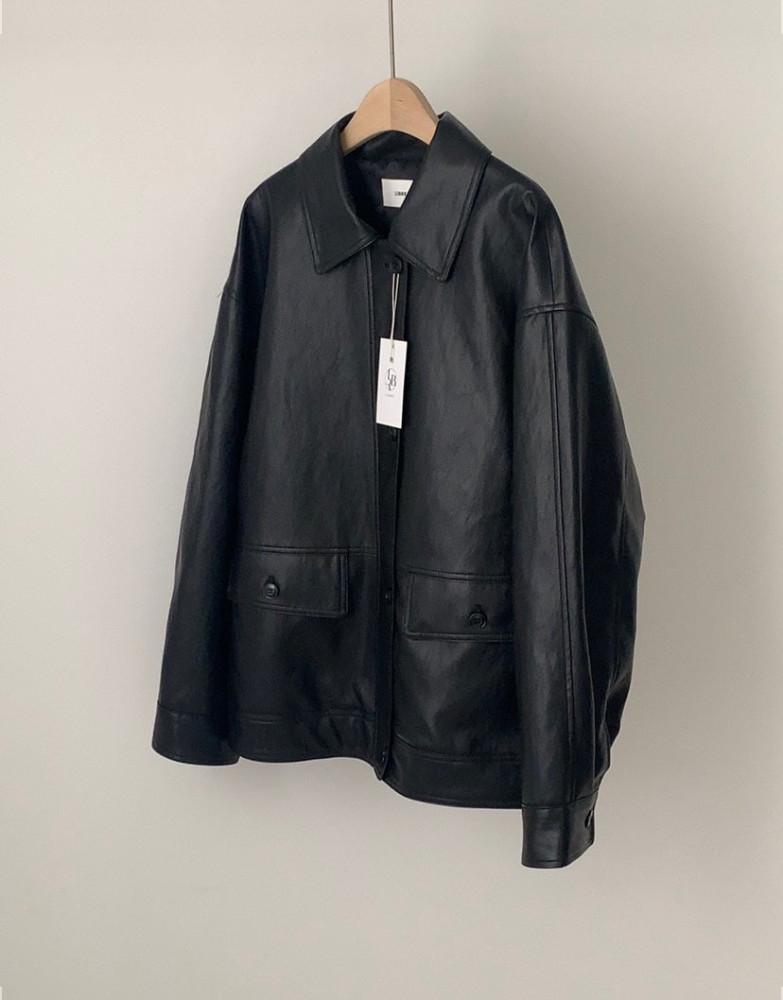 리브레 libre 보이 레더 자켓 2color