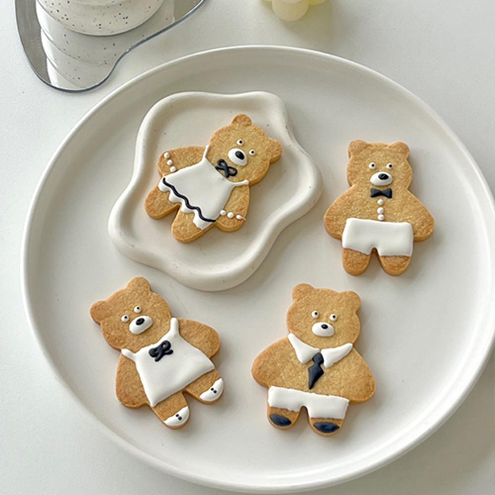 웨딩 답례품 아이싱쿠키 곰돌이쿠키 주문제작 결혼식 디저트박스