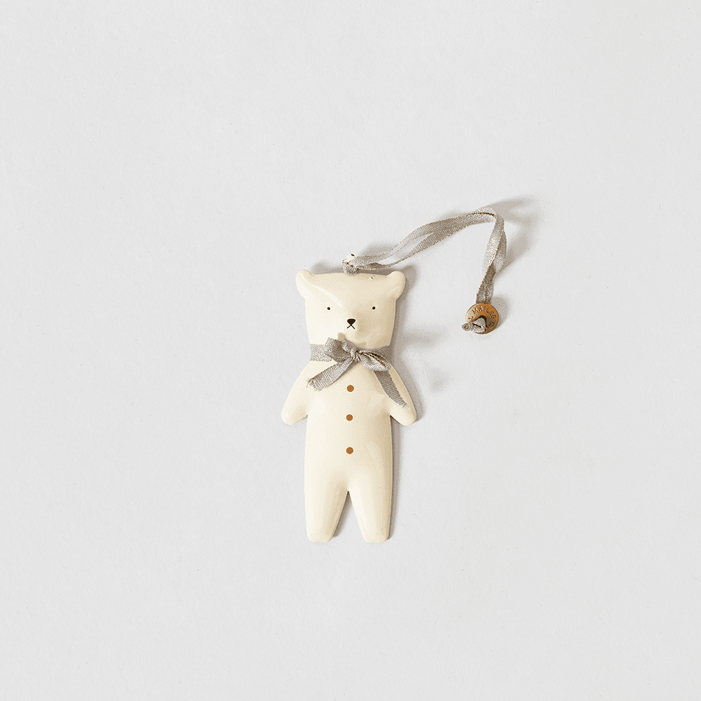 Maileg 메일레그 크리스마스오너먼트 METAL ORNAMENT, TEDDY BEAR
